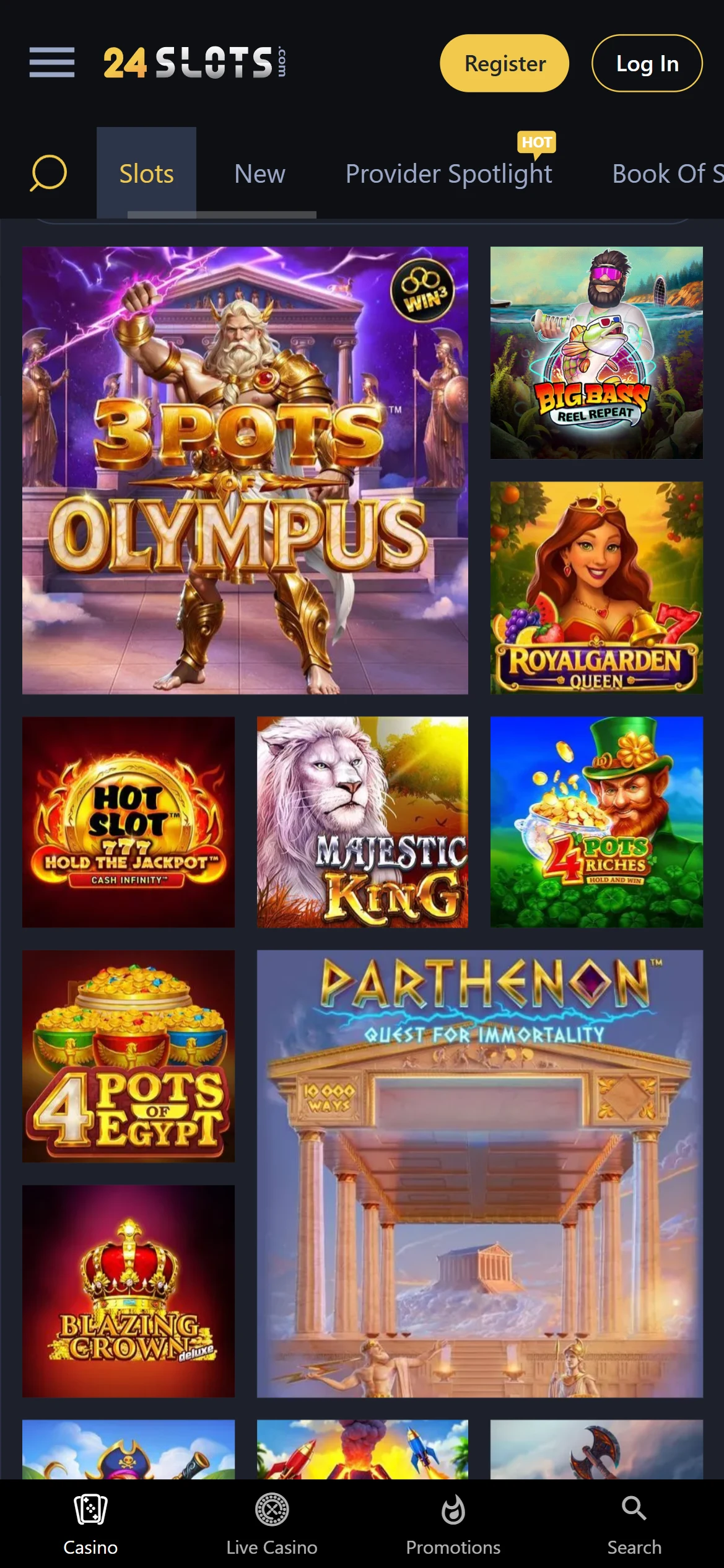 24Slots Screenshot 4
