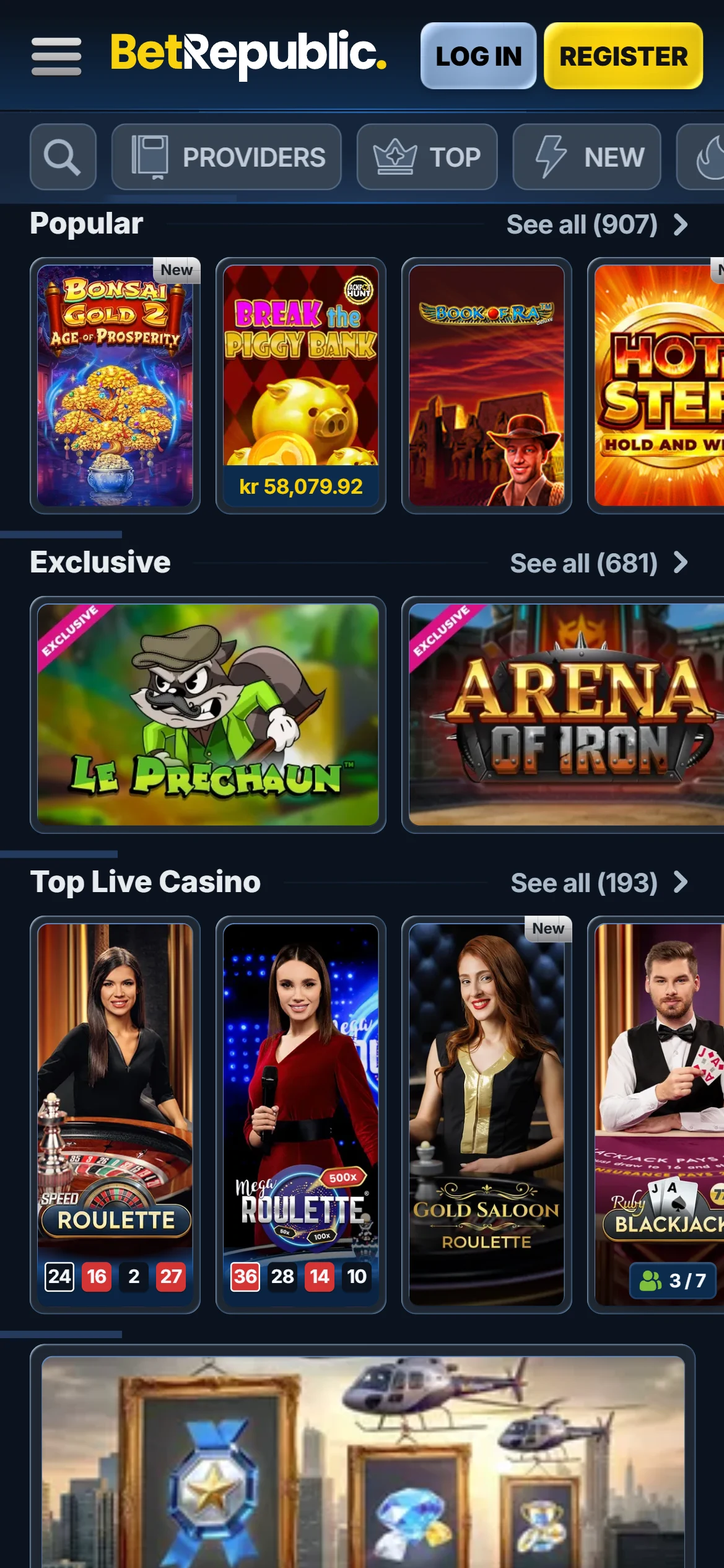 BetRepublic Screenshot 4
