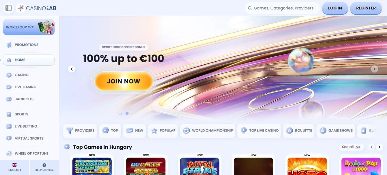 Casinolab Screenshot 1