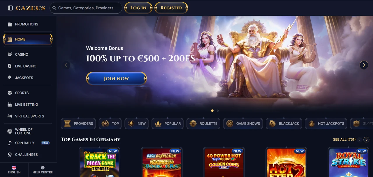 Cazeus Screenshot 1