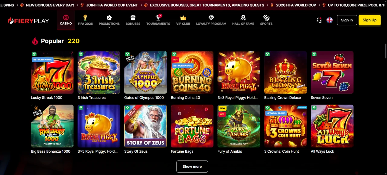 FieryPlay Screenshot 2