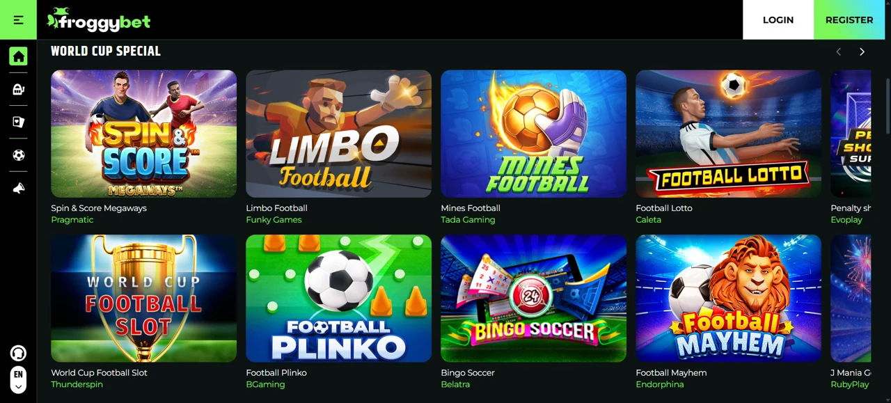 Froggybet Screenshot 2