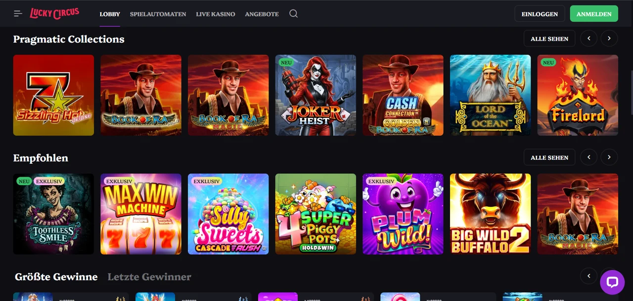 LuckyCircus Screenshot 2