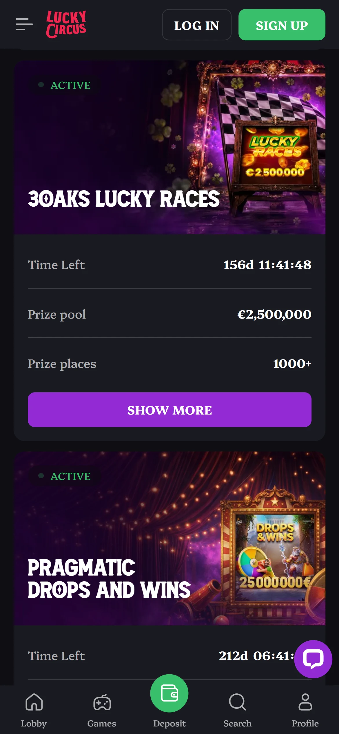 LuckyCircus Screenshot 3