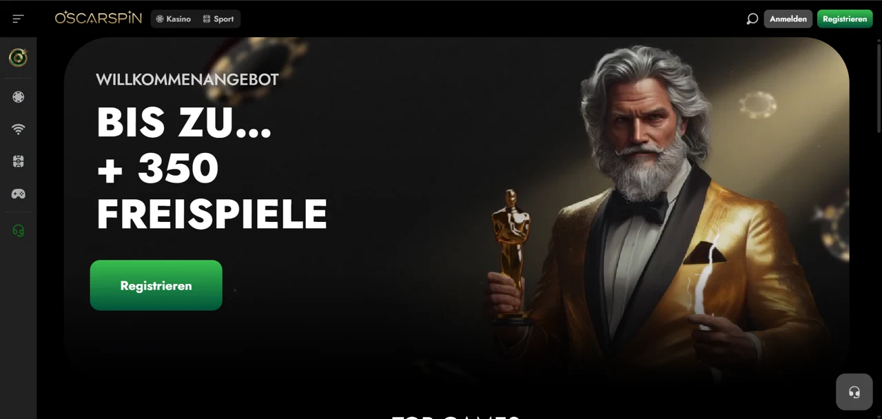 OscarSpin Screenshot 1