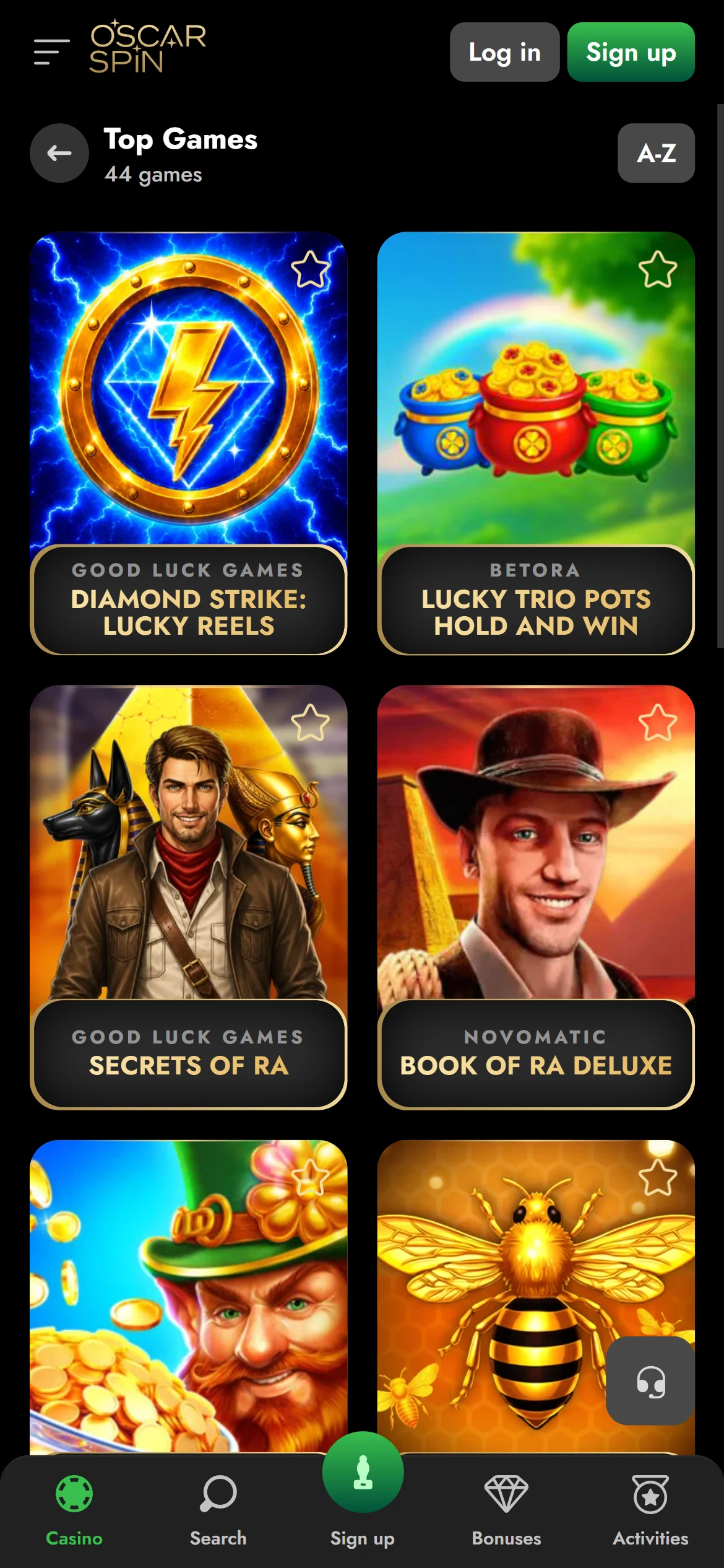 OscarSpin Screenshot 4
