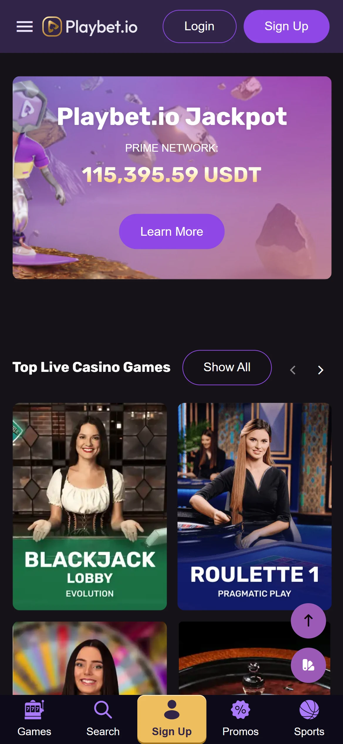 Playbet.io Screenshot 3