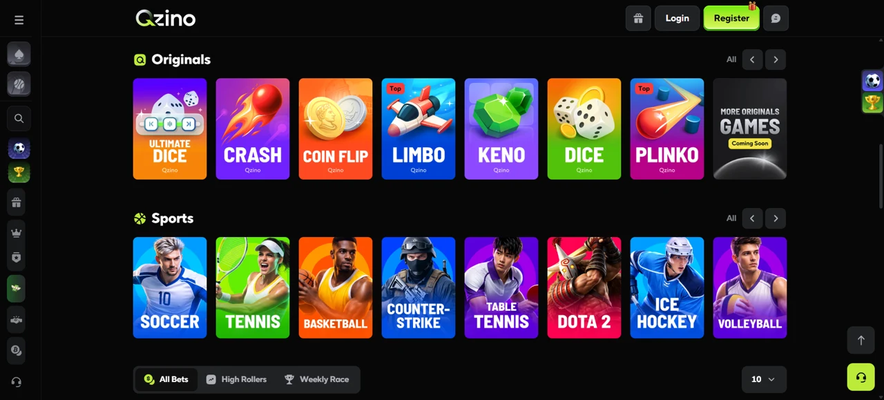 Qzino Screenshot 2