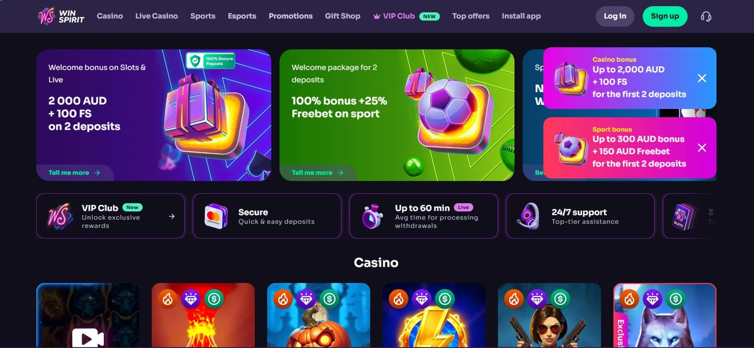 WinSpirit Screenshot 1